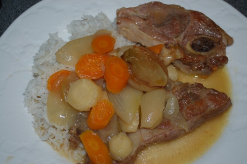 Gigot Chop Lamb Stew (serves 6)