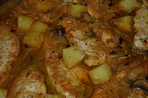 Turkey curry with Pineapple